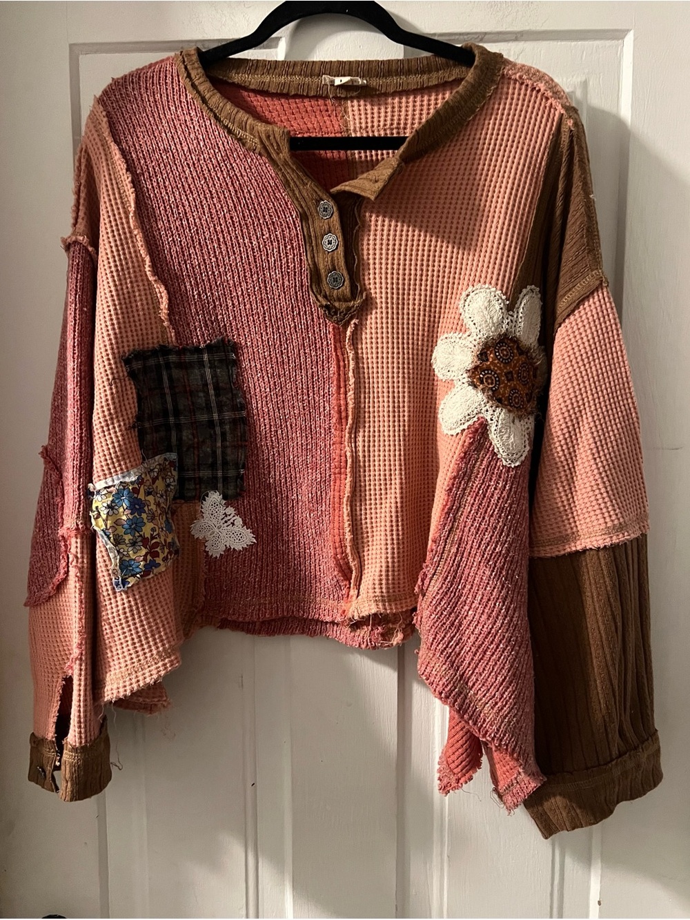 Pol patchwork sweater